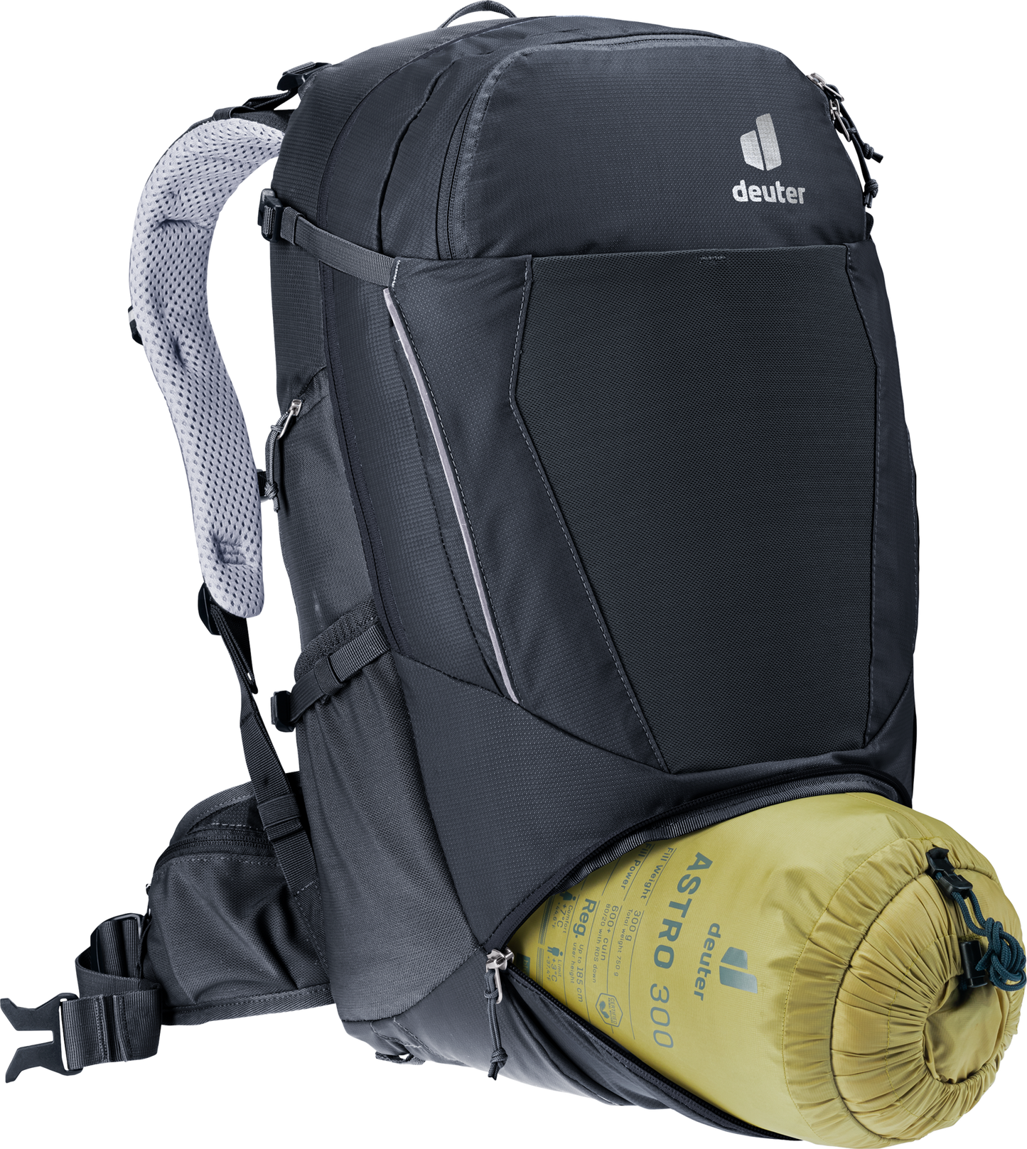 Deuter Unisex Black Trans Alpine 30L Backpack