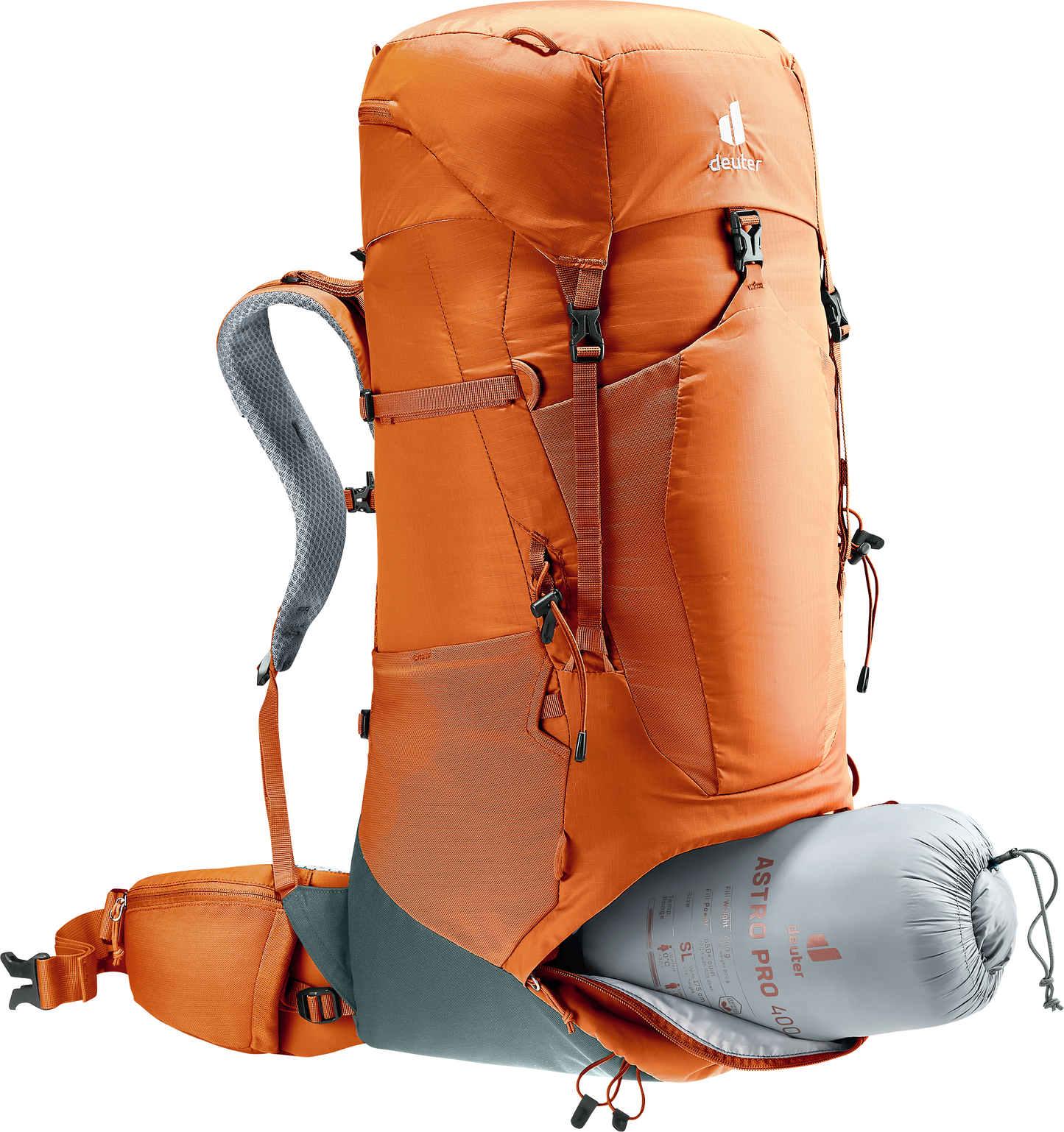 Deuter Unisex Orange Aircontact Lite 40 + 10