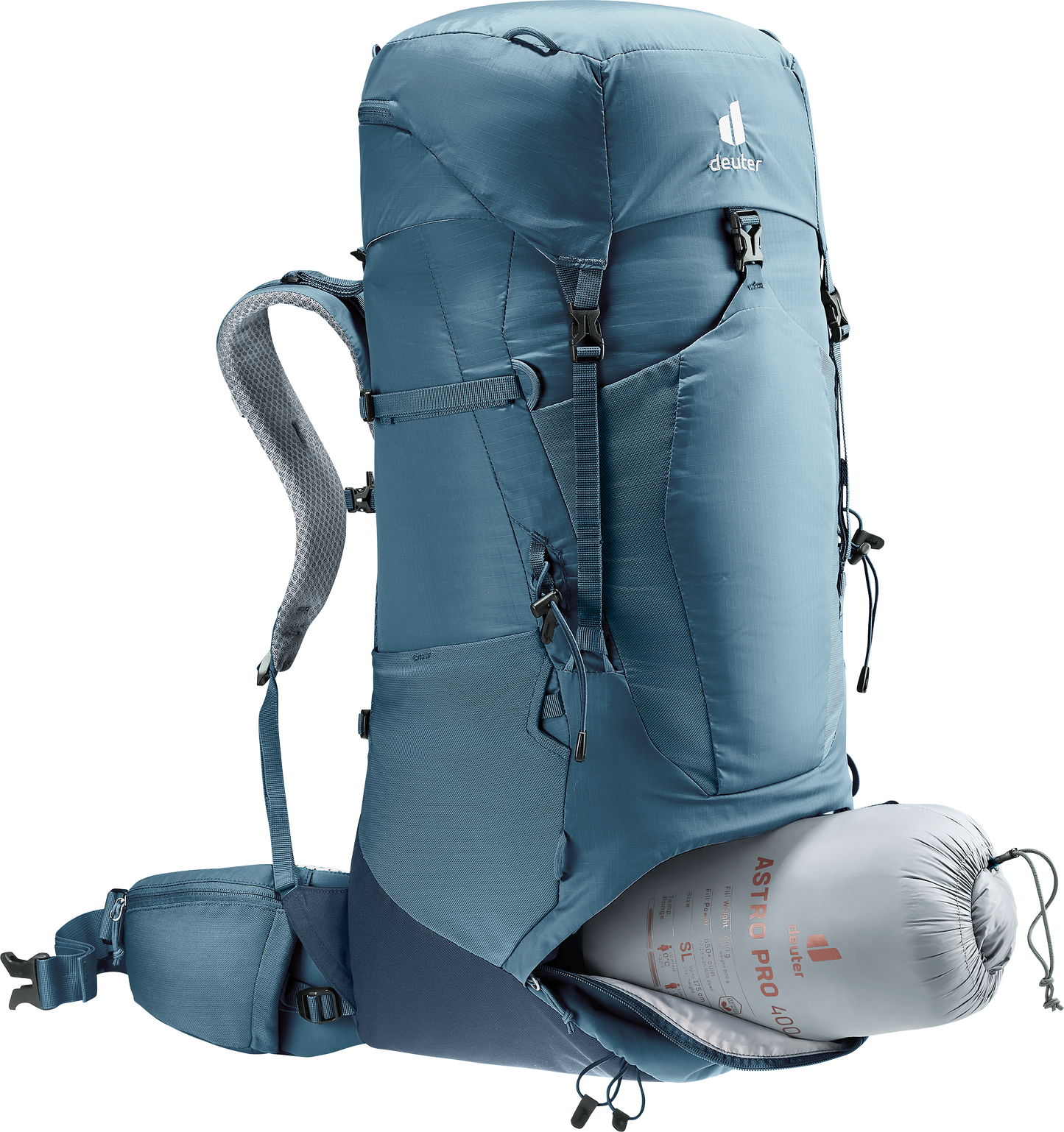 Deuter Unisex Blue Aircontact Lite 50 + 10