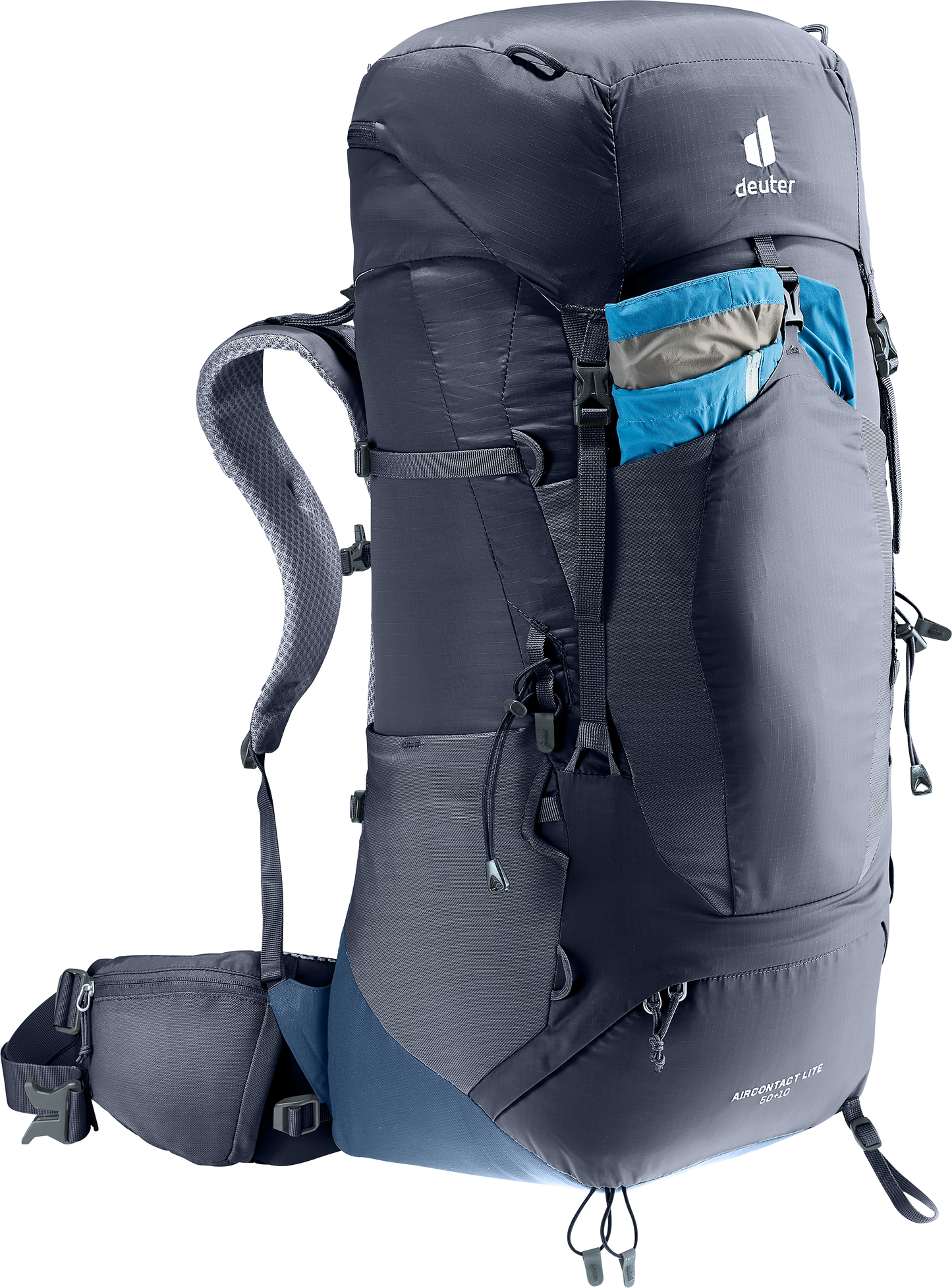 Deuter Unisex Black Aircontact Lite 50 + 10