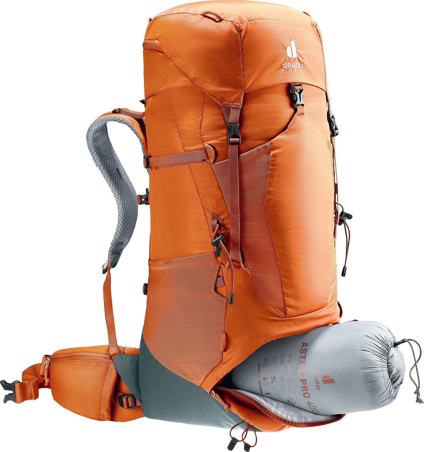 Deuter Unisex Orange Aircontact Lite 50 + 10