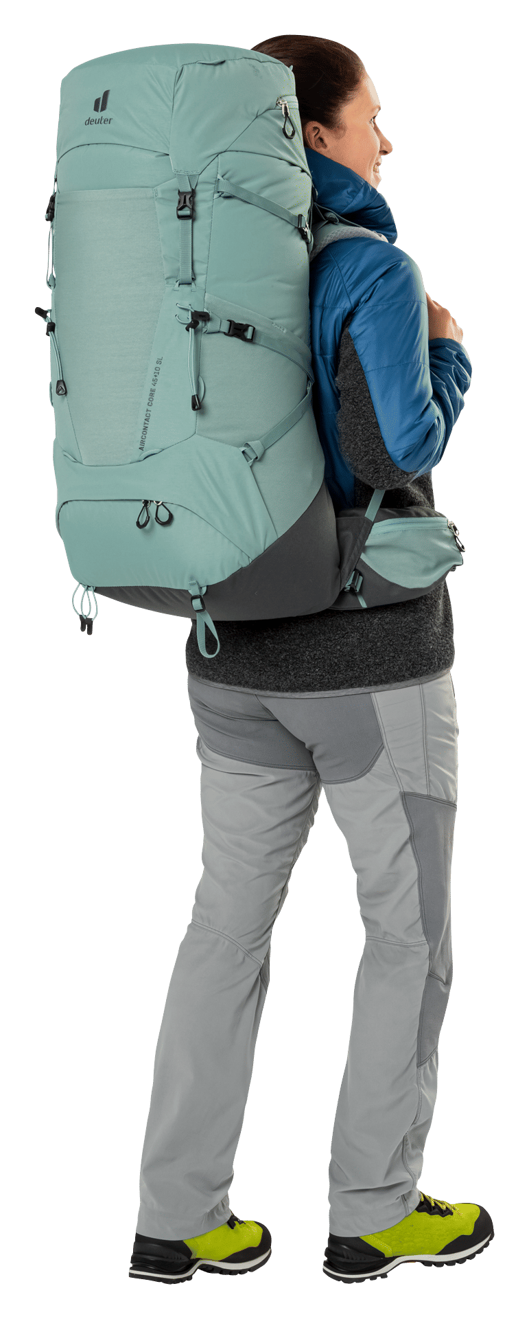 Deuter Unisex Green Aircontact Core 45+10 SL