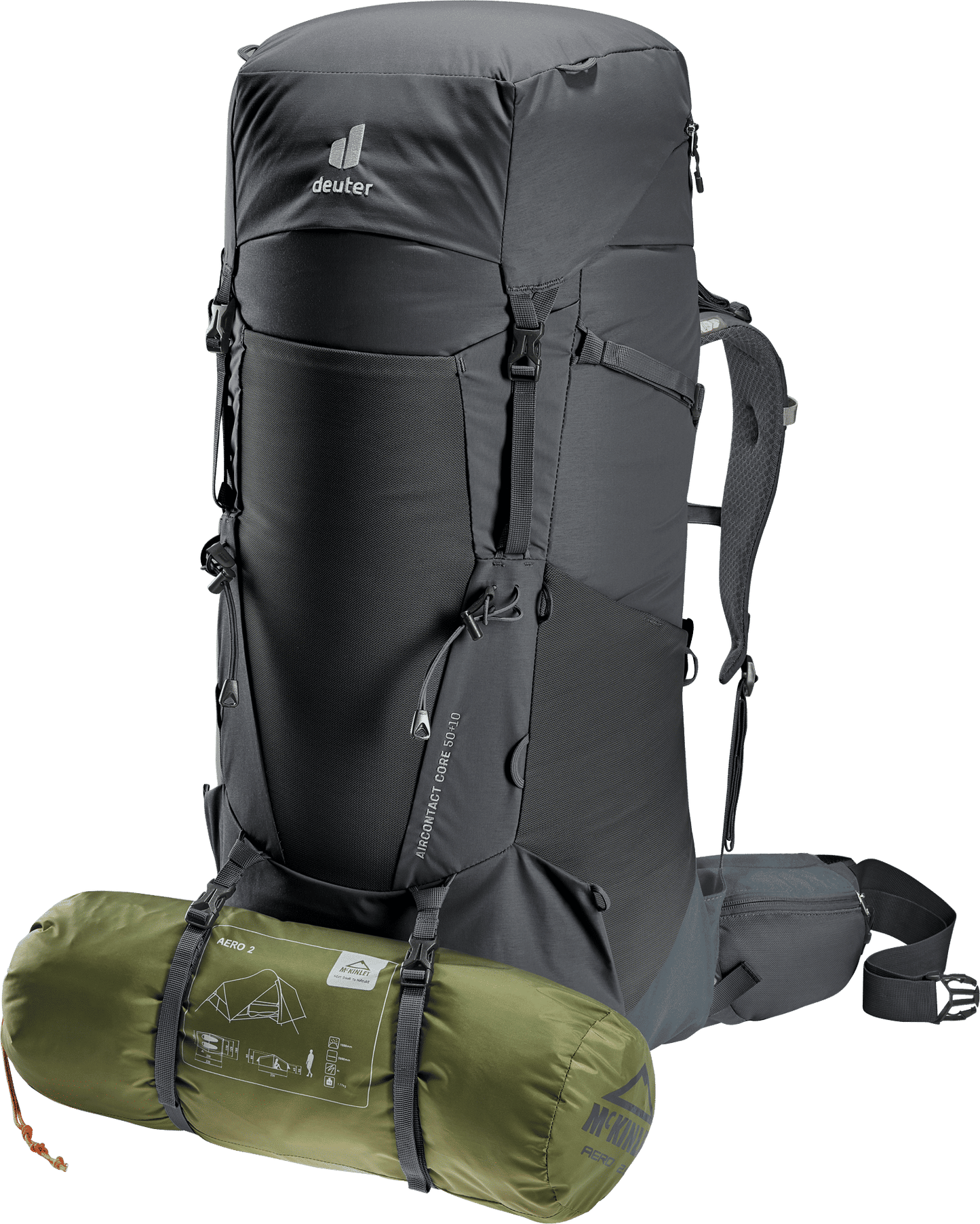 Deuter Unisex Black Aircontact Core 50+10