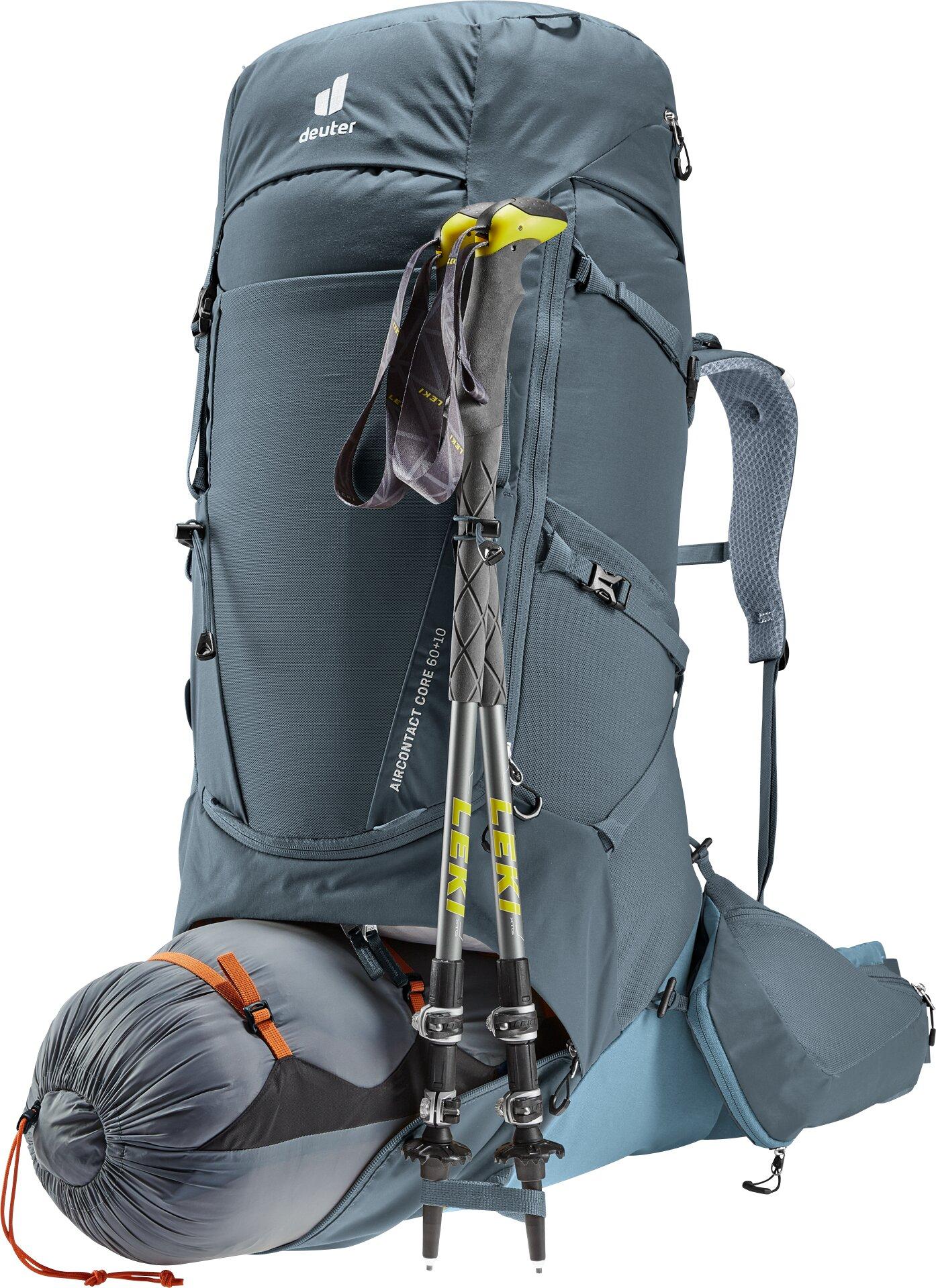 Deuter Unisex Black Aircontact Core 60+10