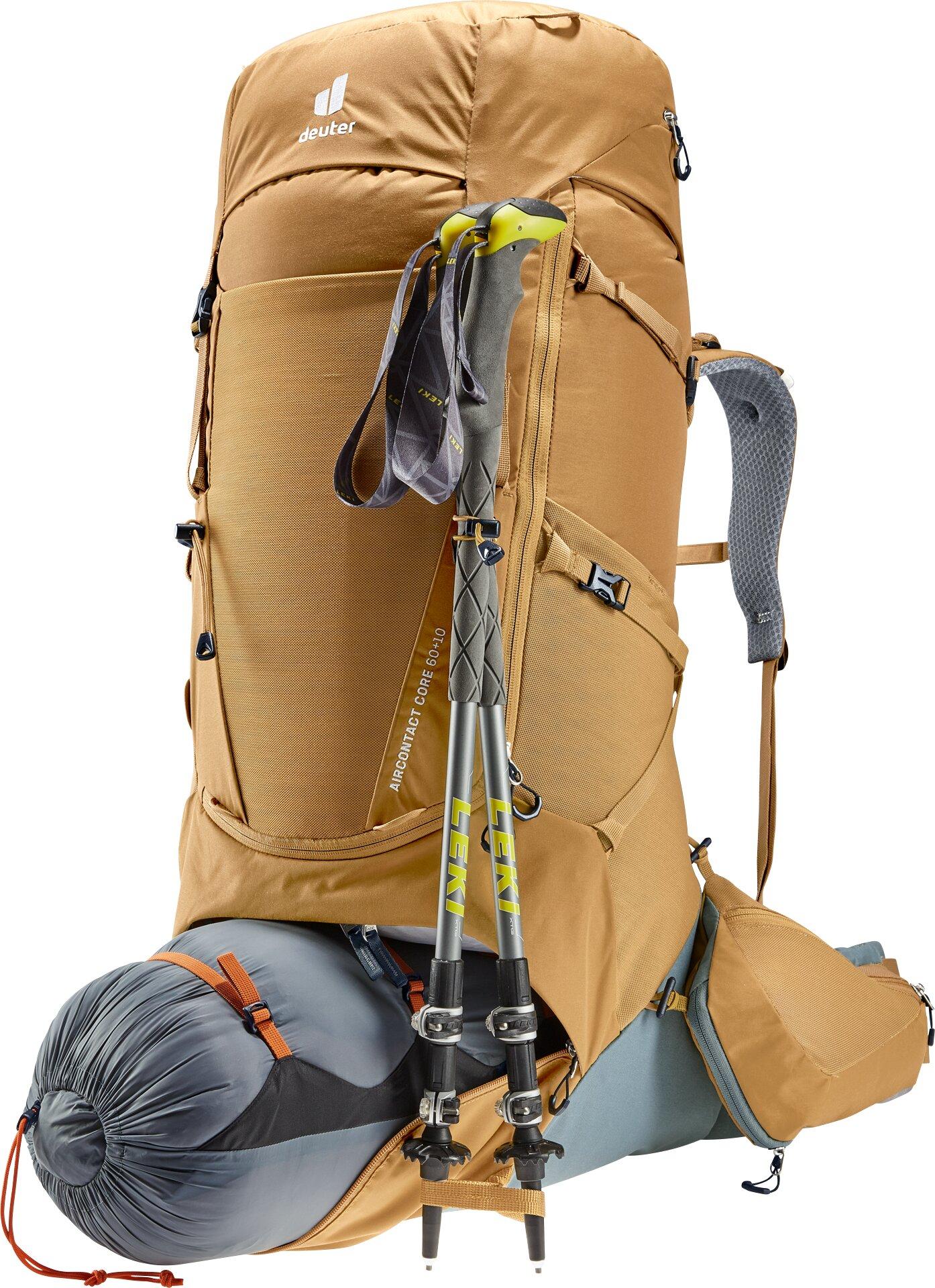Deuter Unisex Khaki Aircontact Core 60+10
