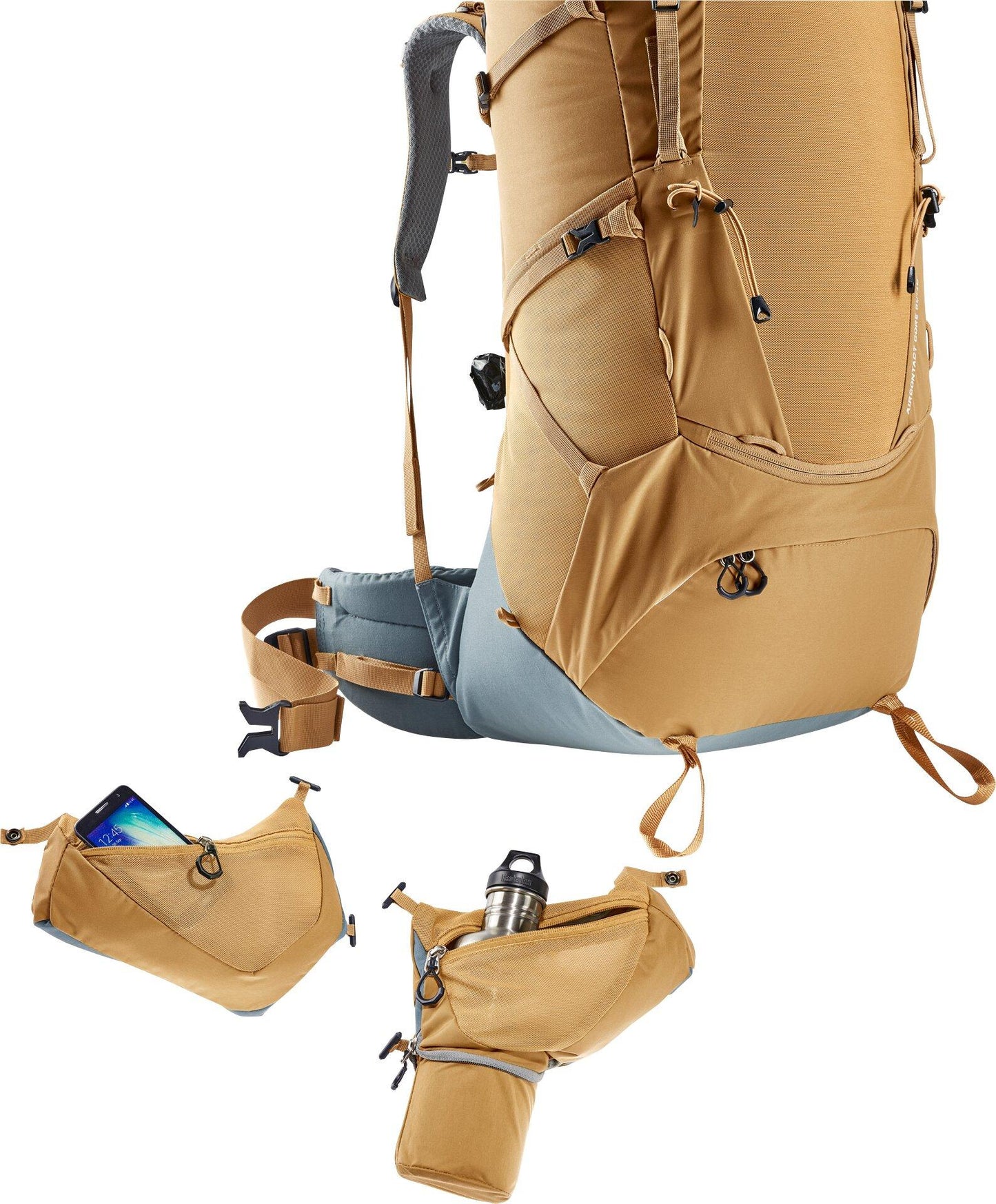 Deuter Unisex Khaki Aircontact Core 60+10
