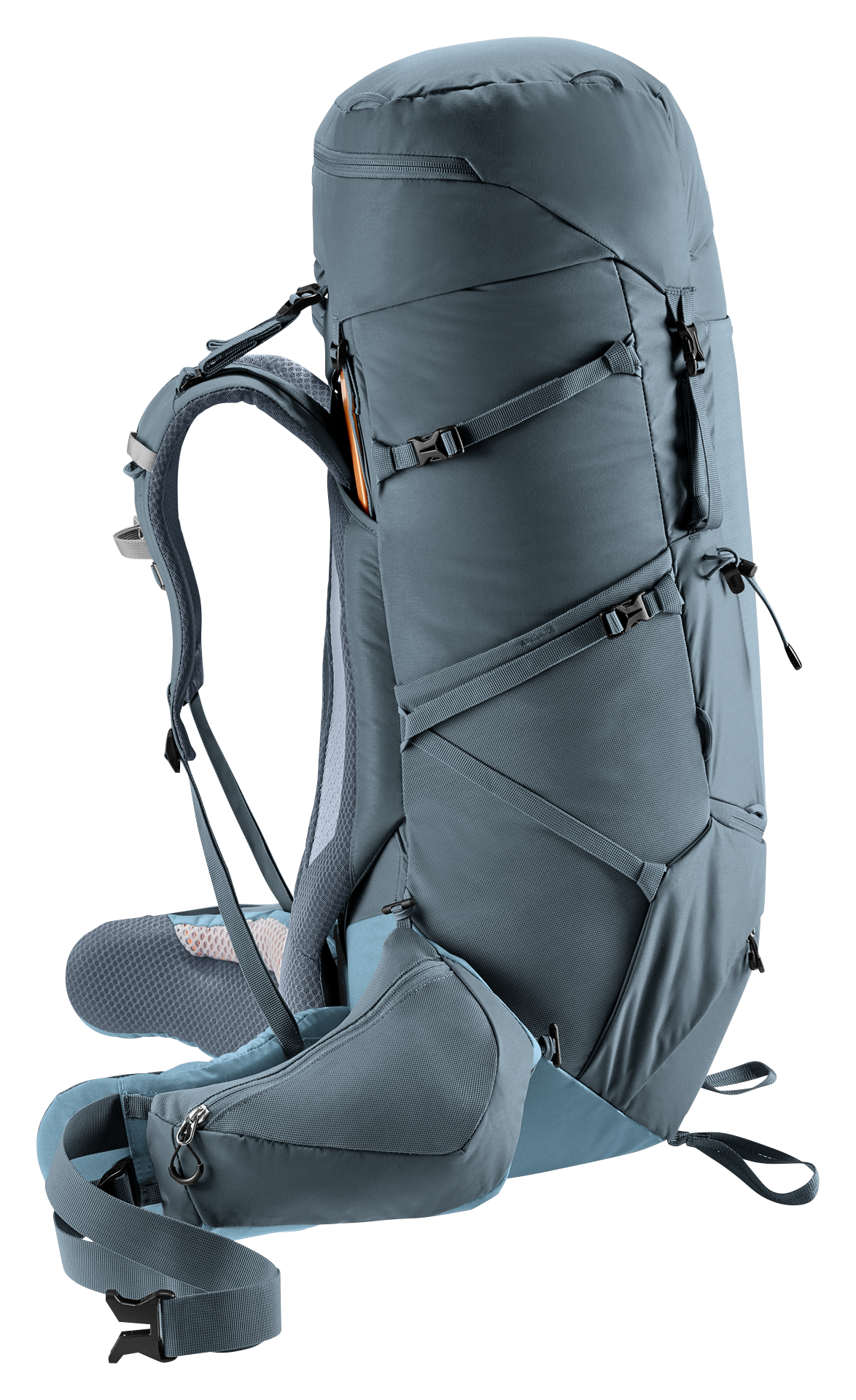 Deuter Unisex Black Aircontact Core 60+10L Backpack