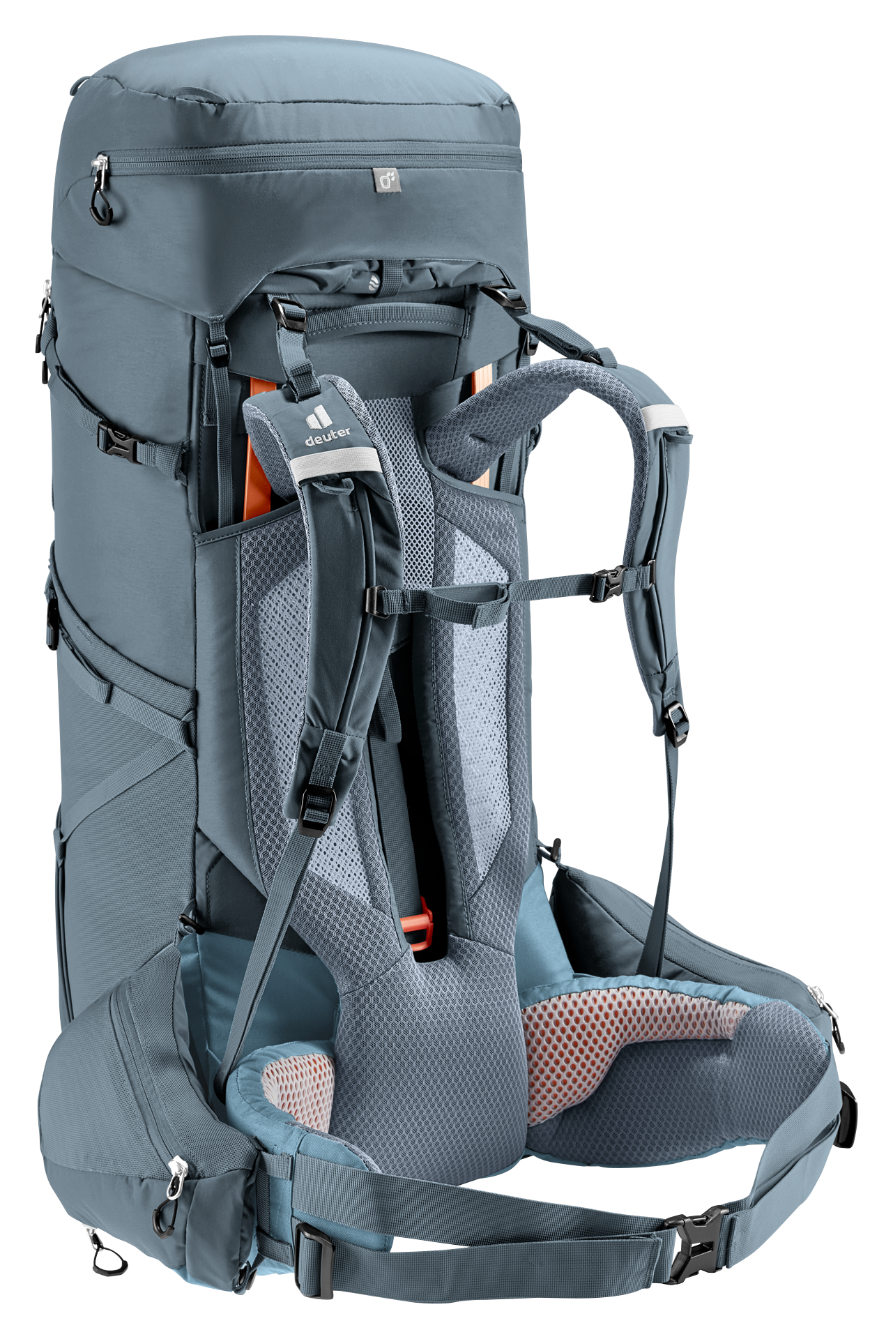 Deuter Unisex Black Aircontact Core 60+10L Backpack