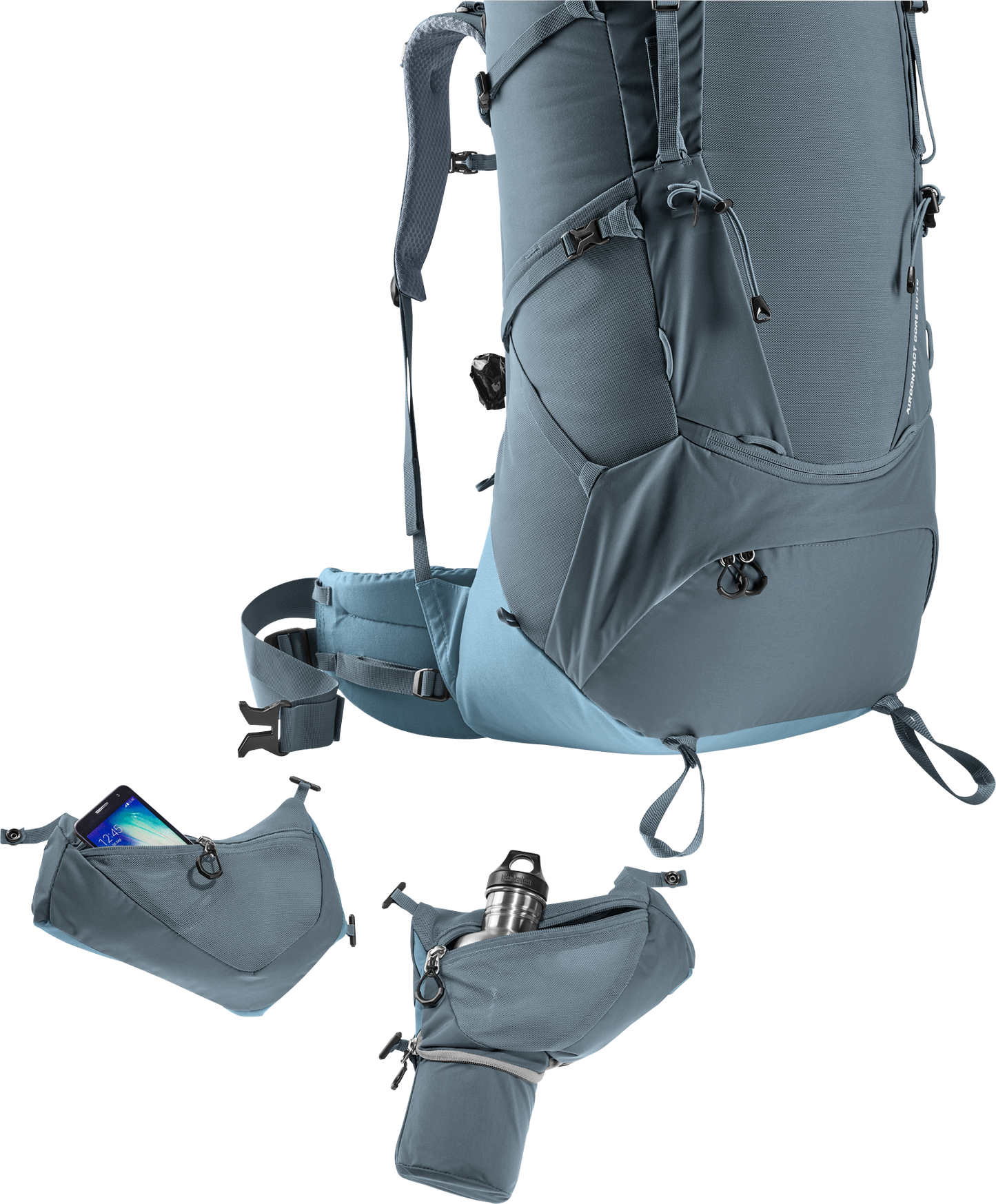 Deuter Unisex Black Aircontact Core 60+10L Backpack