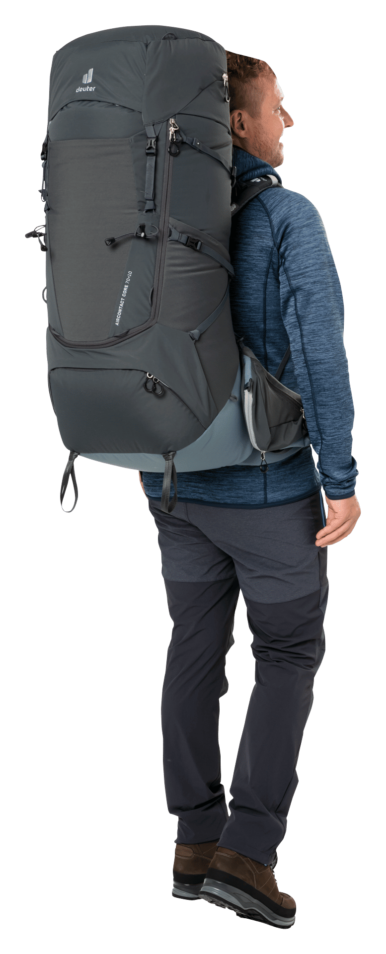 Deuter Unisex Black Aircontact Core 70+10
