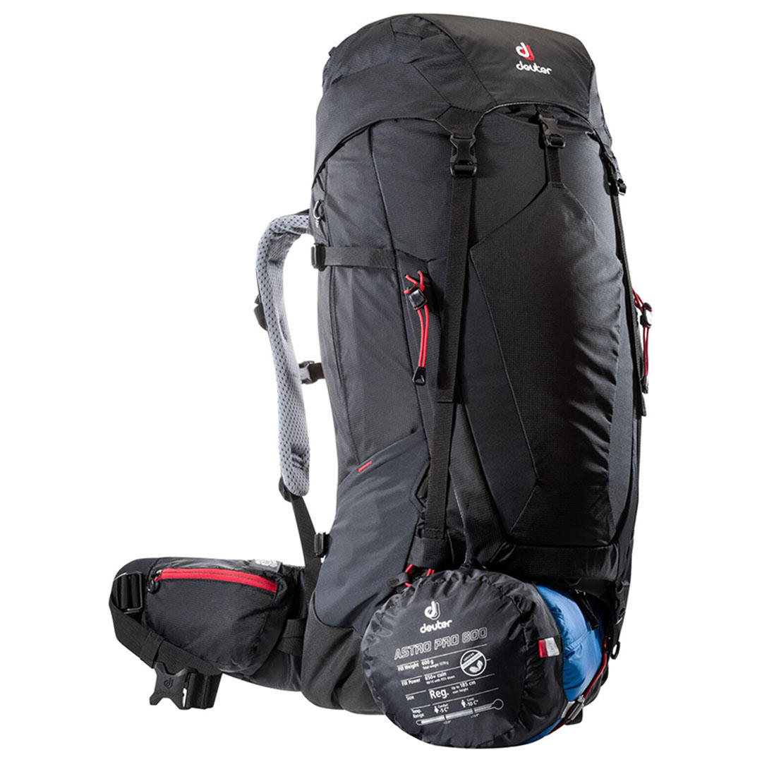 Deuter Unisex Black Futura Vario 50 + 10
