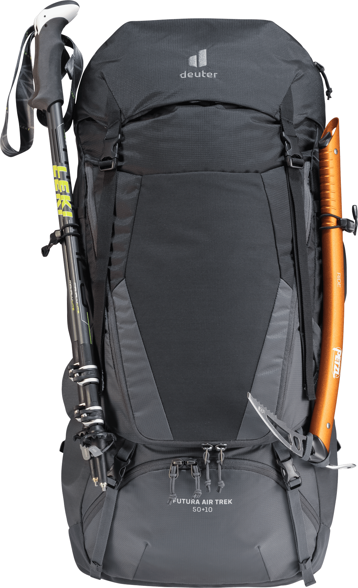 Deuter Unisex Black Futura Air Trek 50 + 10