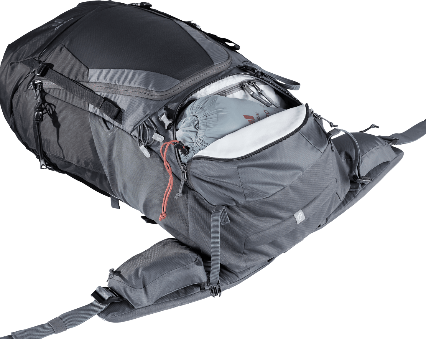 Deuter Unisex Black Futura Air Trek 50 + 10