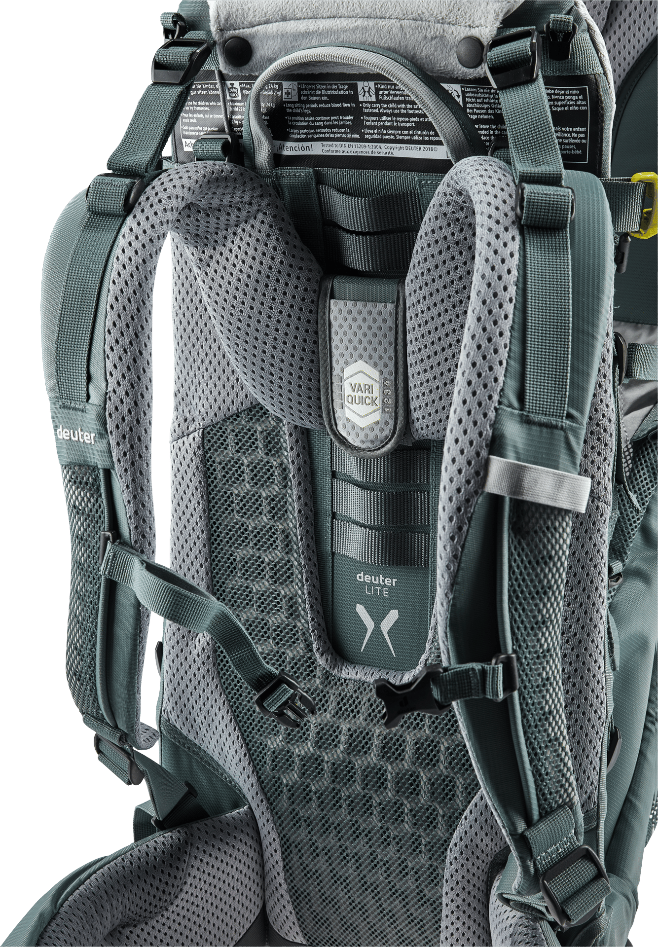 Deuter Kids Unisex Navy Blue Kid Comfort Active