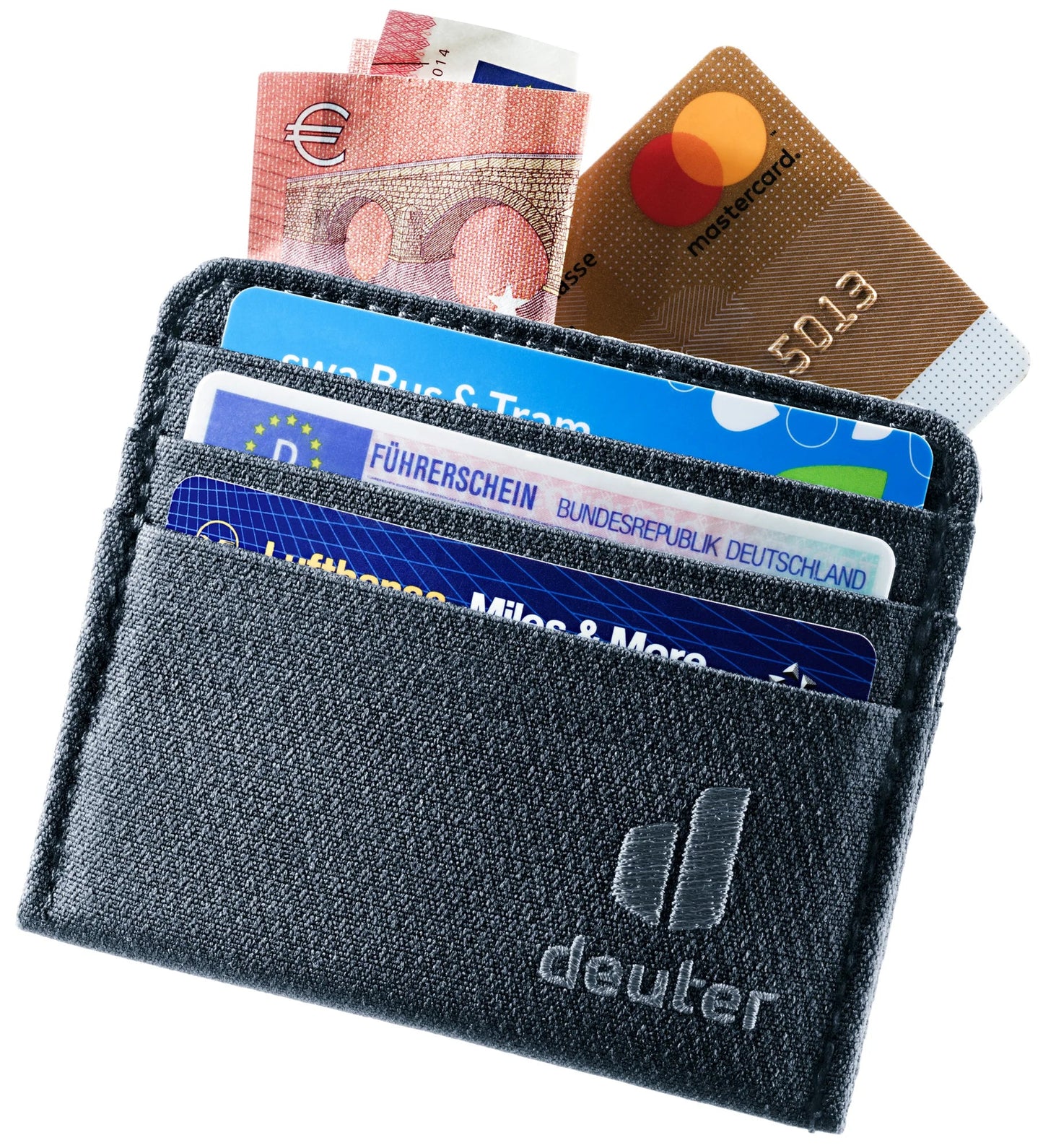 Deuter Unisex Black Card Wallet