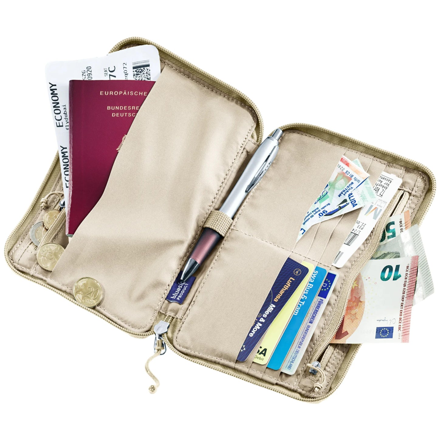 Deuter Unisex Brown Travel Wallet