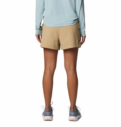 Columbia Women Brown Omni-Shade Wild Cast Short