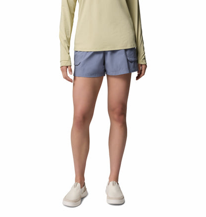 Columbia Women Blue Omni-Shade Wild Cast Short