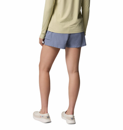 Columbia Women Blue Omni-Shade Wild Cast Short