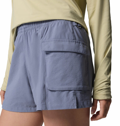 Columbia Women Blue Omni-Shade Wild Cast Short