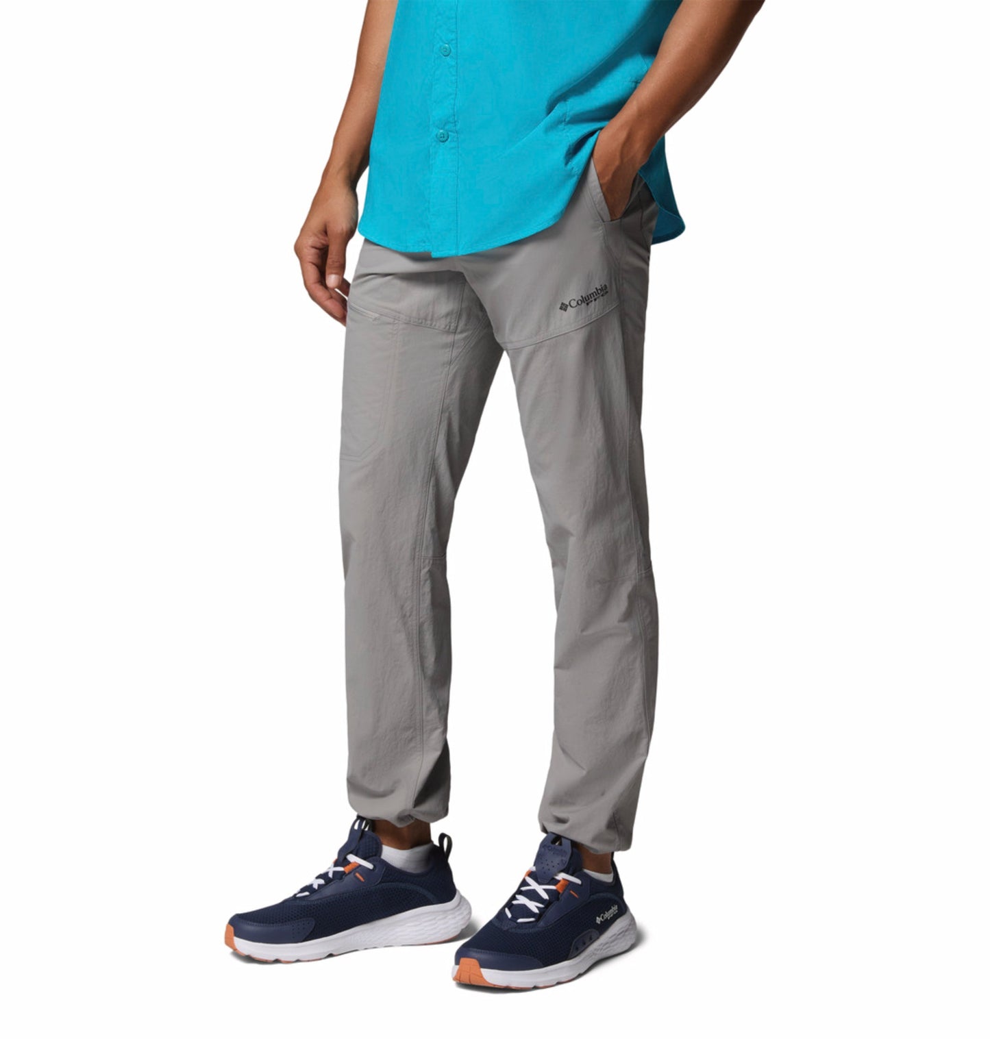 Columbia Men Grey Omni-Freeze PFG Pro Guide Pant