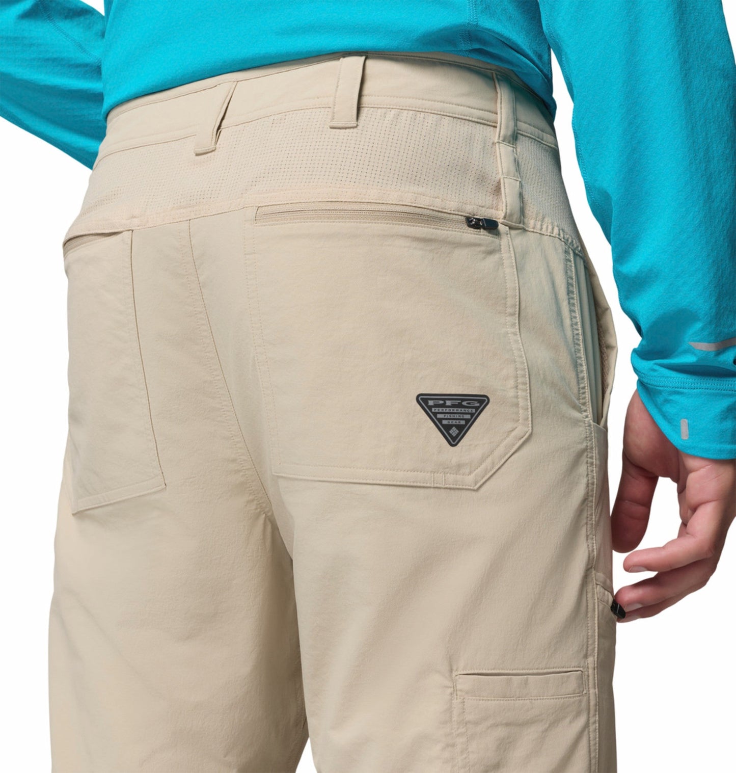 Columbia Men Beige Omni-Freeze PFG Pro Guide Pant