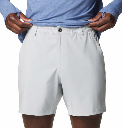 Columbia Men Light Grey Omni-Shade PFG Uncharted Short