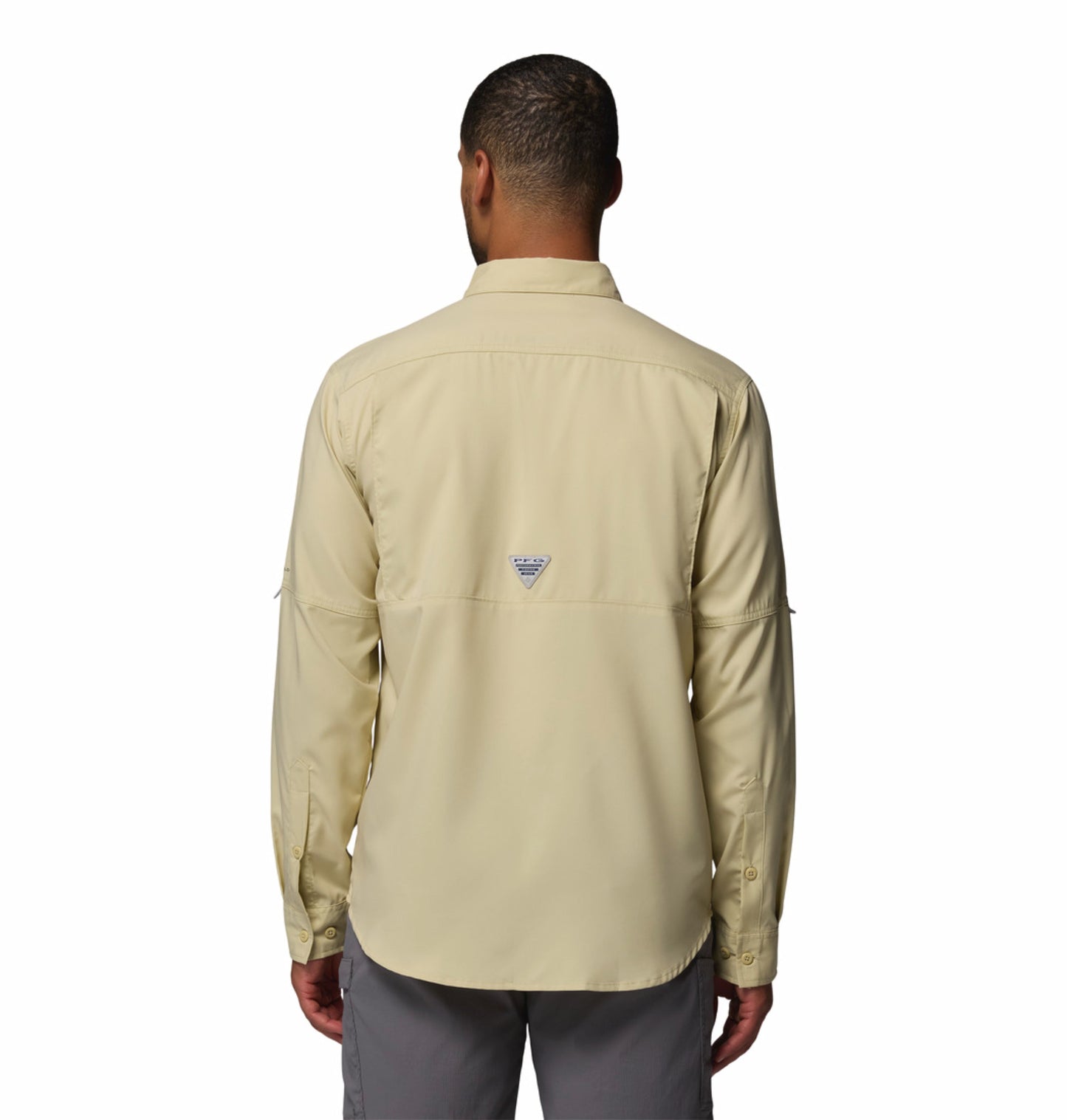 Columbia Men Lime green Omni-Shade Blood n Guts V Long Sleeve Shirt