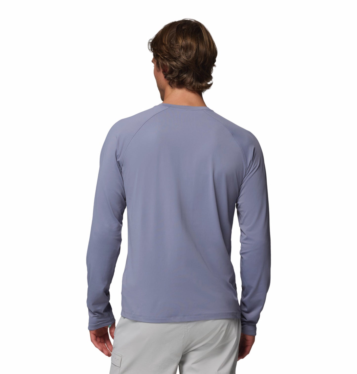 Columbia Men Blue Omni-Freeze Wild Cast Sun Tshirt