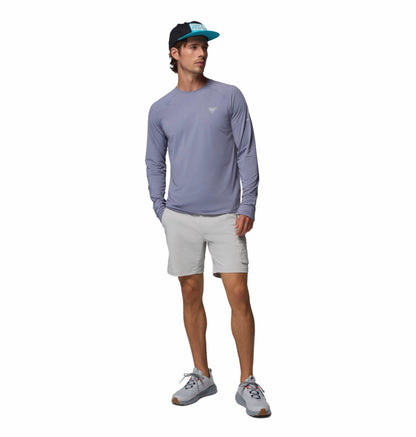 Columbia Men Blue Omni-Freeze Wild Cast Sun Tshirt