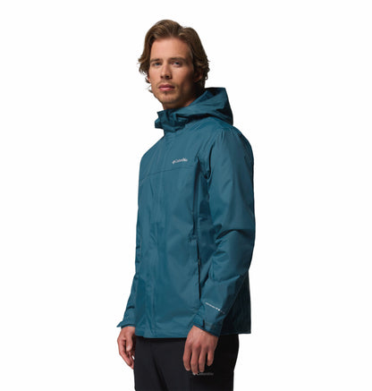 Columbia Men Blue Omni-Tech Watertight II Rain Jacket