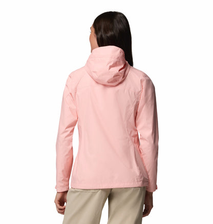 Columbia Women Pink Omni-Tech Arcadia II Rain Jacket