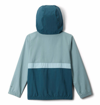Columbia Kids Boys Blue Omni-Shade Spire Valley Windbreaker